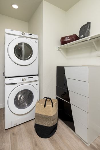 Front load washer & dryer in every home
